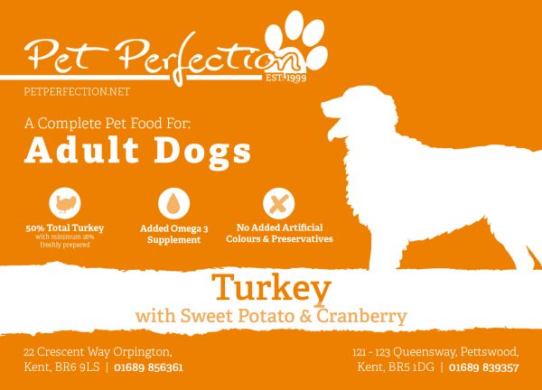 Turkey, Sweet Potato & Cranberry Adult Dog - Image 2